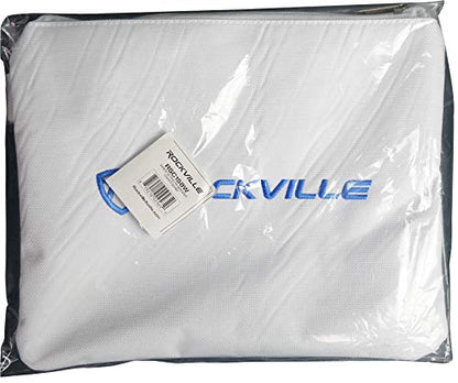 Rockville RSC158W White 15" PA DJ Speaker Cover Scrim for Wedding/Church - style: 15”