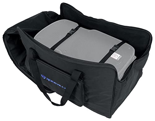 Rockville SPGN128 12" 1200W Passive 8-Ohm DJ PA Speaker with TB12 V2 Bag | 8-Ohm, 300W RMS, Speakon Input/Output, ABS Lightweight Cabinet, Pole Mount, Padded Carry Case, Live Sound, DJ PA, 2-items