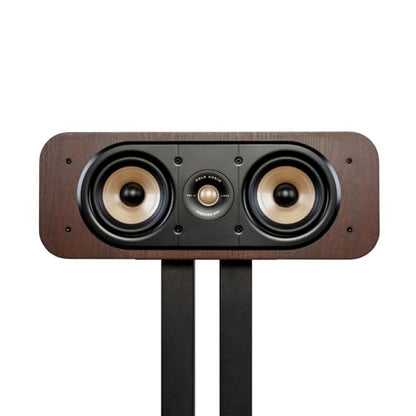 Polk Audio Signature Elite ES30 Center Channel Speaker, Contemporary Walnut - color: Walnut, size: ES30