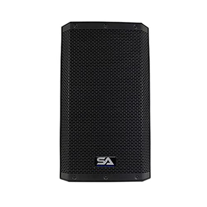 Seismic Audio Speakers Riot-12, Premium PA/DJ 2-Way Active PA/DJ Speaker, 12 Inch Speaker, Bluetooth, DSP, Built in Mixer & Class D Amplifier