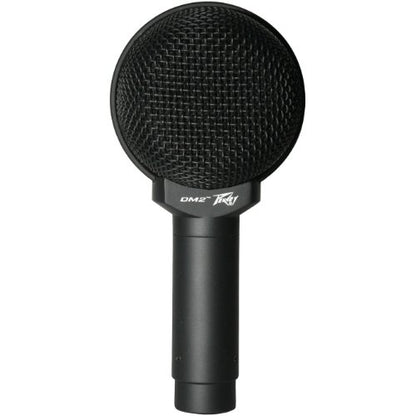 Peavey DM2 Dynamic Super-Cardioid Vocal/Instrument Microphone | Handheld design for live singing and speech, tight pickup pattern cuts feedback, rugged build, clear sound on stage, PA ready