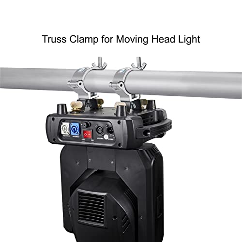 2 Inch Truss Clamps, 10 Packs Gruolin Stage Light Clamp with TUV, Premium 50mm Aluminium Heavy Duty 100kg / 220lb Lighting Clamps, Perfect Fit for 48-52mm OD Tube
