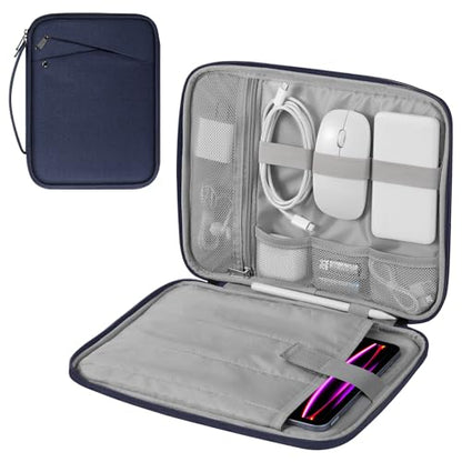 MoKo 13-14 Inch Laptop Sleeve Bag Padded Protective Carry Case with Handle | Fits Mac Neo 13-inch A18 Pro, Mac Pro 14-inch M5/M4/M3/M2/M1 and Air 13-inch M5/M4/M3/M2/M1, Indigo - color: Indigo, size: 13-14 inch