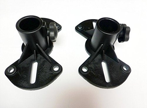 (2) Pair of PA/DJ Tripod Speaker Stand Mounts Speakers External Adapters