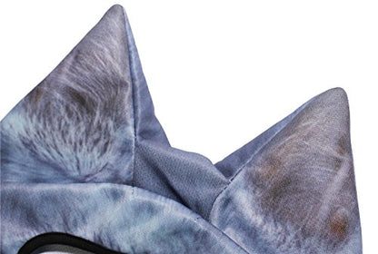 WTACTFUL 3D Animal Ears Balaclava, Breathable Face Mask for Halloween | Stand-Up Ears, Windproof Dustproof, Quick-Dry, No Fade Print, Soft, for Music Festivals Raves Ski Snowboard Moto Party - color: British Shorthair Meb-06