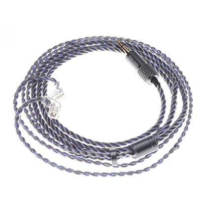 Linsoul Tripowin Zoe 4-Core Hybrid Litz IEM Upgrade Replacement IEM Cable - size: Recessed 2pin, style: 3.5mm