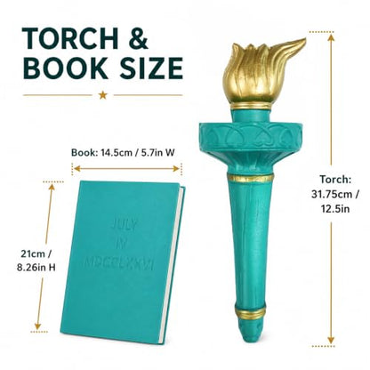 JEGERMIG Adult Statue of Liberty Costume Set for Women - size: XX-Large