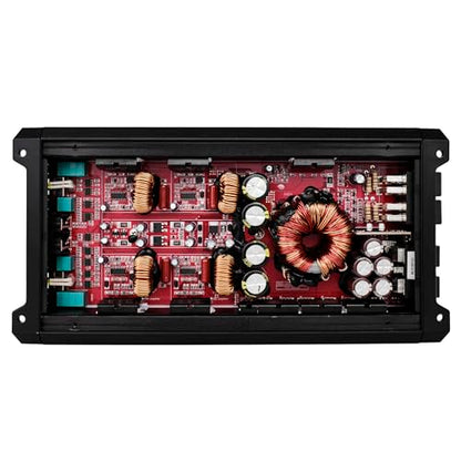 DS18 SXE-4000.4D/BK Car Amplifier Stereo Full-Range Class D 4-Channel 275x4 RMS @4 OHM 4000 Watts - Powerful and Compact Amp for Speakers in Car Audio System - style: SXE-4000.4D/BK