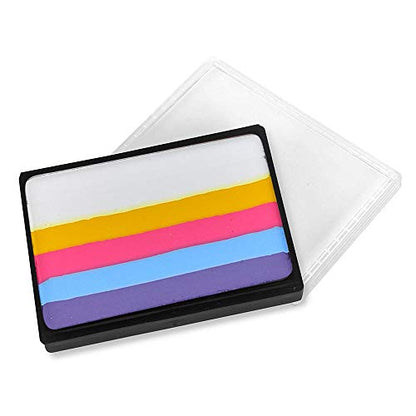 Mehron Makeup Paradise AQ Prisma Blendset - TWIST | Professional Face & Body Paint Makeup. Perfect for Easy Color Blending. Vegan, Cruelty-Free, & Made in USA. - color: Twist