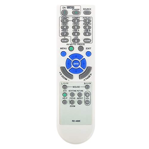 New RD-469E Replaced Remote Control fit for NEC DLP Projector Np-m282x