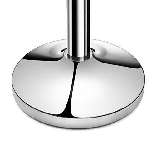 New Star Foodservice 54743 Tulip Top Stainless Steel Stanchions, Set of 2 Posts with 1 of 79.5-Inch Red Velvet Rope…