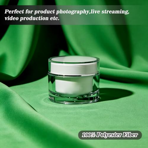 Dark Green Photography Backdrop for Photoshoot, 10x10 Ft Polyester Photo Backdrop Curtains, Dark Green Backdrops Screen for Photo Studio, Video, Content Creators, Birthday Parties Background - color: Deep Green