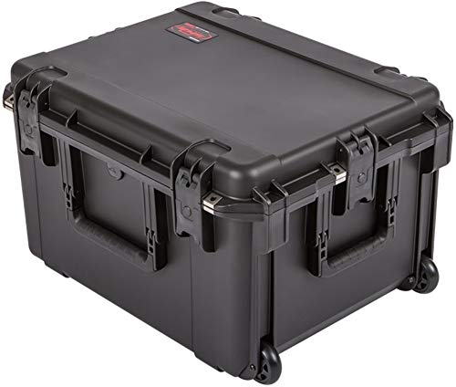 SKB Cases 3i-2217-12PL iSeries 2217-12 Case w/Think Tank Designed Photo Dividers & Lid Organizer, Watertight/Dustproof Injection Molded Outer Shell, (13) Nylex-Wrapped Closed Cell Foam Pads - size: Large