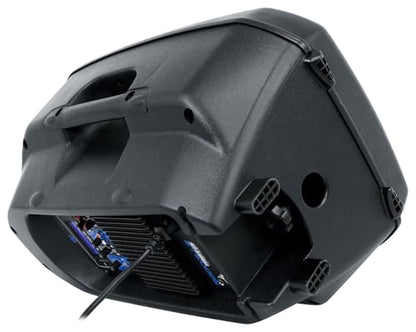Rockville RPG122K 12" Powered PA Speaker Pair with 2 UHF Wireless Mics | 1000W Peak / 250W RMS, Bluetooth, USB/SD/FM, 2 Speaker Stands, Wired Microphone, RWM-200 H2 200-Channel System, 2-Items
