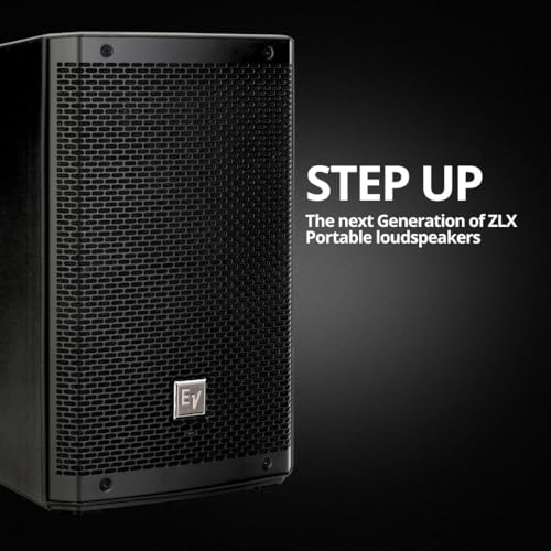 Electro-Voice ZLX-15P-G2 15 Inch 2 Way Powered Loudspeaker Bundle | Includes Focus Pro Audio All-Aluminum Speaker Stand Pack and Focus Pro Audio XLR Male to Female Microphone Cable