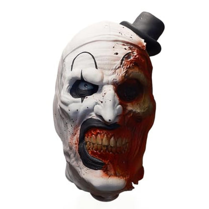 Art The Clown Mask Scary Killer Clown Masks Full Head Latex Halloween Terrifier Costume For Adults - color: Rottenclown