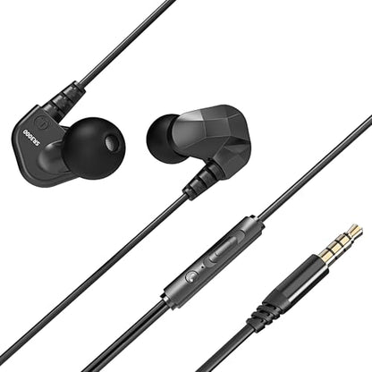 KASOTT SoundRealm SR3000- Beryllium Dynamic Driver in Ear Monitor, HiFi Wired Earbuds, Gaming Earbuds, Hybrid IEM Earphones, IEM Cable for Bass-Lovers Musician Audiophile (Black)