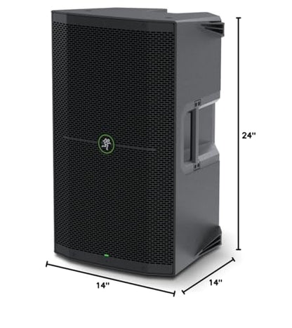 Mackie Thump212 12" 1400W Powered Loudspeaker with Heavy-Duty Drivers and Music Ducking Mode | 1400W powered loudspeaker with feedback eliminator and 2-channel mixer for DJ sets, live sound and mobile PA systems - size: 12", style: Speaker Standard