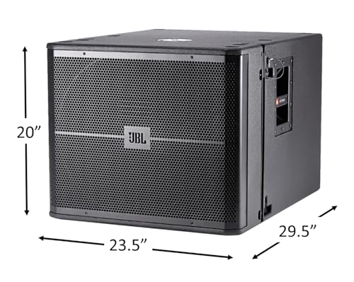 JBL Professional VRX918SP High-Power Powered Flying Subwoofer, 18-Inch - color: Black, size: 18-inch Powered Subwoofer