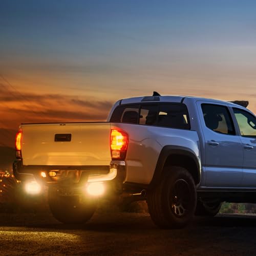 Nilight Led Light Bar 2PCS 6.5 Inch Amber 120W Spot Flood Combo Waterproof Triple Rows Off Road Fog Lights with 12V 5Pin Rocker Switch Wiring Harness Kit-2 Lead, 2 Year Warranty (ZH704) - color: Amber Led Pods + Wiring, size: Led Pods