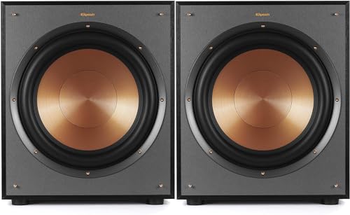 Klipsch R-120SW 200 Watt Subwoofer Pair - style: Dual