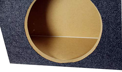 Q Power Dual 10" Sealed Heavy Duty Truck Subwoofer Box Enclosure | HD210-TRUCK | Vehicle Stereo Equipment Accessory for Custom Bass and Sound System Installations - style: 10" Dual Carpet