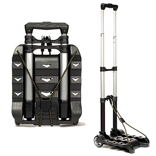 RMS Folding Luggage Cart (Black)