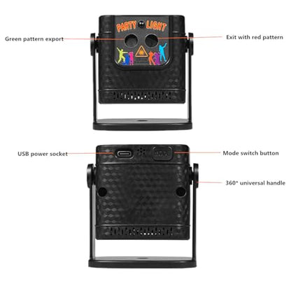 Party Lighting, Dj Disco Lights, stroboscopic Sound Control Laser Lights, projectors and Remote Control, Bars, KTVS, Karaoke, Family Gatherings, Holiday Revelry, on-site Display of Small Gifts