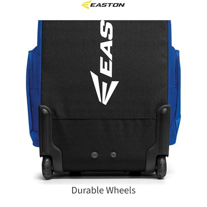 Easton | TRAVELER STAND-UP Wheeled Equipment Bag | Baseball & Softball | Multiple Colors - color: White
