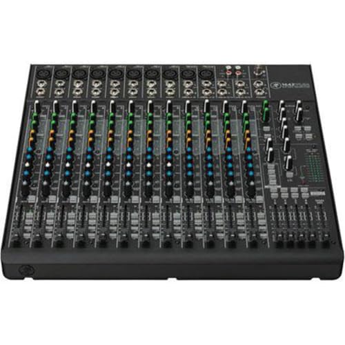 Mackie VLZ4 Series, 16-channel, Compact Mixer with Ultra-wide 60dB gain range and 10 Onyx Mic Preamps (164VLZ4) - style: 16-Channel