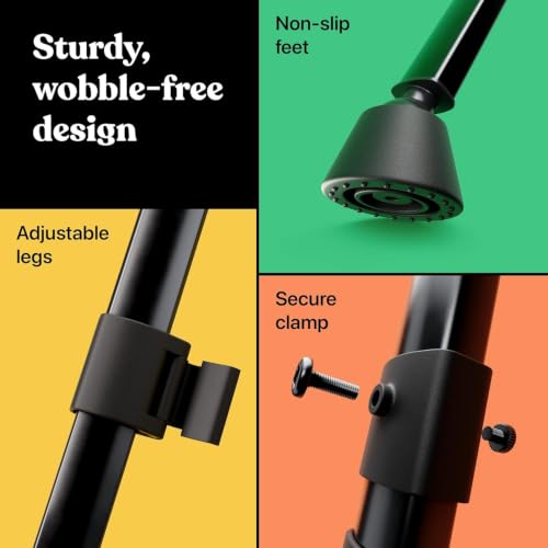 T-Sign 17 to 66 Inch Heavy Duty Easel Stand - Adjustable Metal Tripod Art Easel for Painting and Display, Portable Canvas Stand with Carrying Bag for Artists, Tabletop and Outdoor Use (Black, 1 Pack) - style: 66 Inch Anthracite Black (1 Pack)