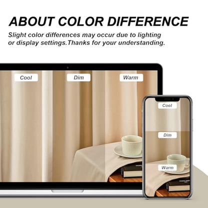 Topfinel 92 Inch Long Velvet Black Out Grommet Curtains 2 Panels,Beige Cream Thermal Insulated Sun Blocking Curtain Drapes Room Divider,Soft Luxury Window Treatments 52" X 92", Bay Window - color: Beige, size: 52"W x 92"L (Pack of 2)
