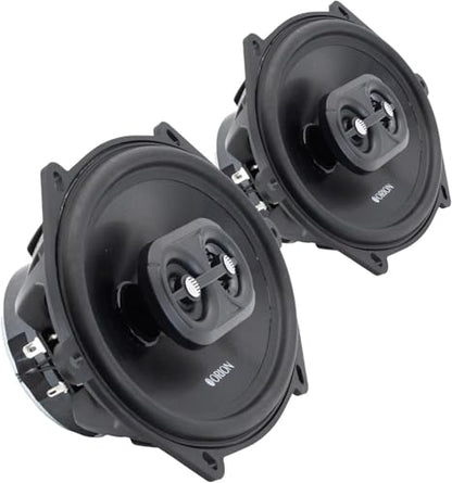 ORION Cobalt CB683 6x8 3-Way Coaxial Car Speakers, 280W Pair | 3-Way Full Range Audio, Polypropylene Cone, Butyl Rubber Surround, Enhanced Bass - style: 6x8" 280 Watts