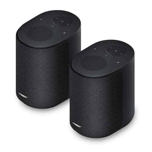 Bose Stereo Music Set (2 Lifestyle Ultra Speakers), Wireless Home Speakers, TrueSpatial Audio, CleanBass, AirPlay & Google Cast, Black - color: Black, size: Pack of 2