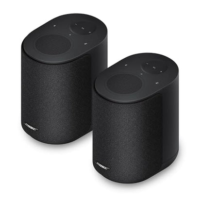 Bose Stereo Music Set (2 Lifestyle Ultra Speakers), Wireless Home Speakers, TrueSpatial Audio, CleanBass, AirPlay & Google Cast, Black - color: Black, size: Pack of 2