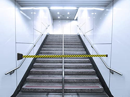 Crowd Control Warehouse Magnetic Wall Mount Retractable Belt Barrier, 30 Ft - color: Caution Do Not Enter Belt with Black ABS Case, size: 30 foot belt