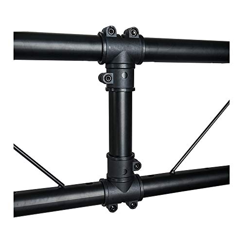 Sound Town DJ Lighting Stand-Adjustable Height, 11.5 ft Tall with Truss, Portable Lighting Truss System and T-Bars (STLS-001) - color: Black, size: 10.3ft
