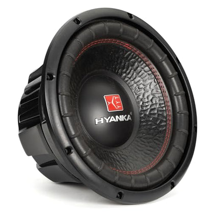 H YANKA BSC-12-2 12 Inch Subwoofer - 1100W MAX Power 12 Inch Paper Cone Subwoofer Car Audio, Black Iron Basket, 2.5“ Dual Voice Coil 2 Ohm Impedance 12 Sub for Cars - size: 12" Dual 2 Ohm