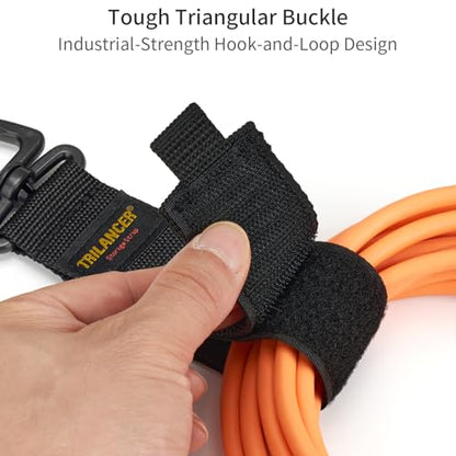 Extension Cord Organizer and Hanger, Trilancer Storage Straps (6-Pack) - size: 6M