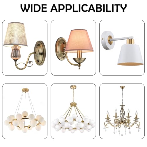 4 Inch Ceiling Light Fixture Mounting Bracket Kit, 4 PCS Light Crossbar Mounting Bracket Universal Lamp Fixture Hardware Set Lighting Crossbar Kit Ceiling Lights Plate for Chandelier Wall Lights