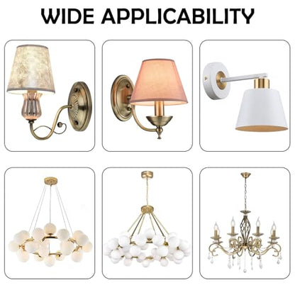 4 Inch Ceiling Light Fixture Mounting Bracket Kit, 4 PCS Light Crossbar Mounting Bracket Universal Lamp Fixture Hardware Set Lighting Crossbar Kit Ceiling Lights Plate for Chandelier Wall Lights