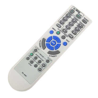RD-469E Replacement Remote Control Compatible with NEC Projector VE303X | VE303 V302X NP-PA622X NP-M323W NP-M322W NP-PA621U NP-M333XS NP-M352WS NP-PA521U NP-M353WS NP-M302WS V302W V332X V332W V302H