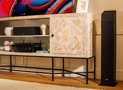 Sony CS Speaker, SS-CS8M2 2-Way 3-Driver Center Channel Speaker | 3-Driver Center Channel Design, Dual 3.94-Inch Woofers, High-Precision 0.98-Inch Tweeter, Bass Reflex Enclosure, Compact - style: Center Channel