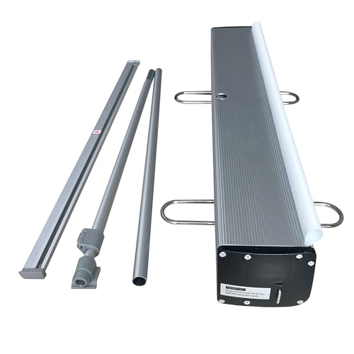 Desktop Retractable Banner Stand 24" W x 40" H – Portable Tabletop Roll Up Banner Display with Padded Carrying Bag for Trade Show, Exhibition, Business Advertising (Stand Only) - size: 40" Height
