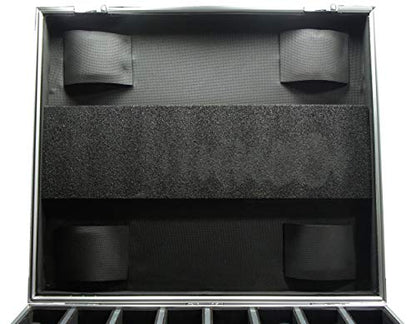 16 Space Slim Par Light Flight Case Slimpar Can Road Case Harmony Cases | DJ lighting fixture transport, stage gear travel storage, event production equipment protection, mobile entertainer hauling