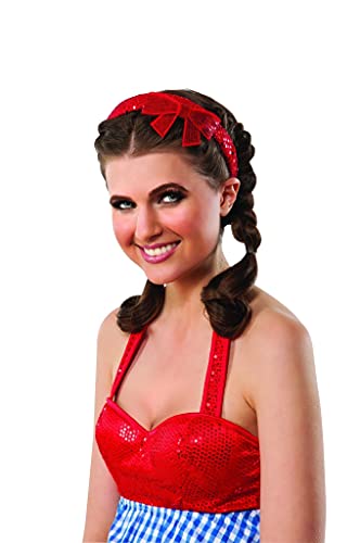 Rubie's Costume Co Women's Wizard of OZ Dorothy Sequin Bow Headband