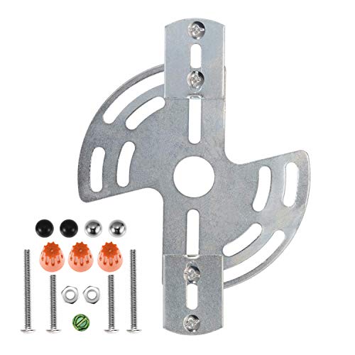 Canomo Lighting Adjustable Crossbar Kit Multifunctional Light Fixture Crossbar Plate Support to 35lb for Mount Wall Light, Close to Ceiling Light, Chandelier, 1 Set - size: Butterfly