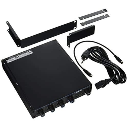 Shure SCM410 4-Channel Automatic Microphone Mixer (12V Phantom Power) with Logic Control, IntelliMix Technology and Adjustable EQ per Channel - style: SCM410