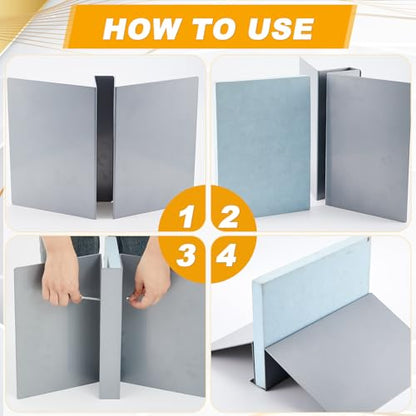 Blulu 1 Pcs Metal Floor Sign Holder Fits 12" Wide Sign Board up to 72" Tall - size: 12"