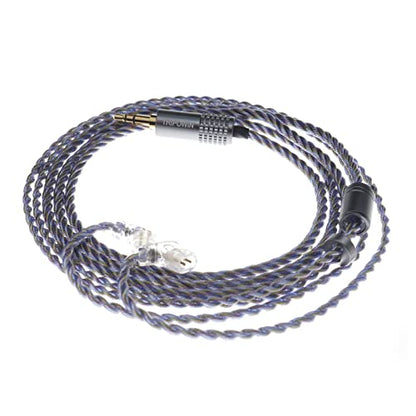 Linsoul Tripowin Zoe 4-Core Hybrid Litz IEM Upgrade Replacement IEM Cable - size: Recessed 2pin, style: 3.5mm